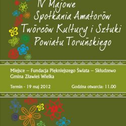 IV Majowe Spotkania Twórców Kultury i Sztuki Powiatu Toruńskiego (7)