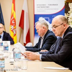„Bydgosko-Toruńskie Partnerstwo na rzecz zrównoważonego transportu" - konferencja prasowa