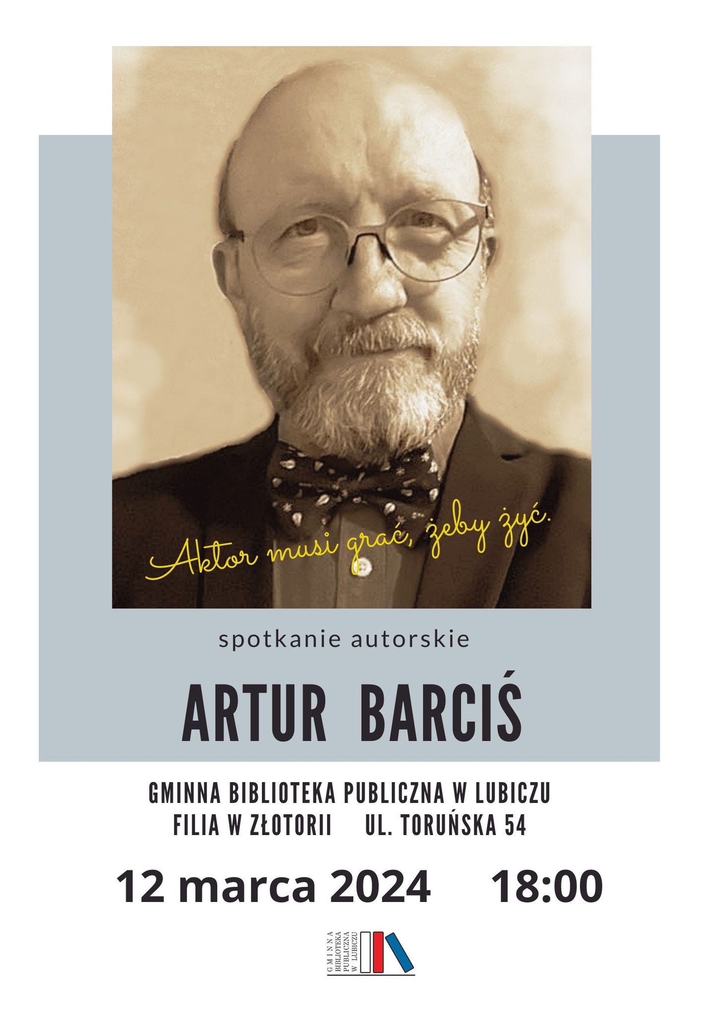 Spotkanie autorskie Artur Barciś