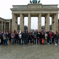 Zwiedzanie Berlina - pod Bramą Brandenburską