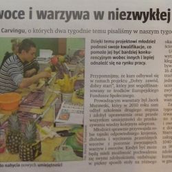 Artykuł "Zwykłe owoce i warzywa..."