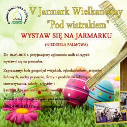 Jarmark Wielkanocny plakat