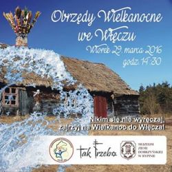 włęcz wielkanoc plakat