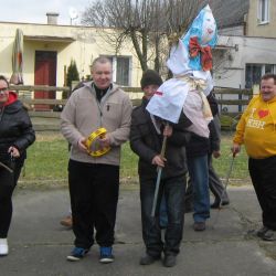 Topienie marzanny przez mieszkańców DPS w Browinie