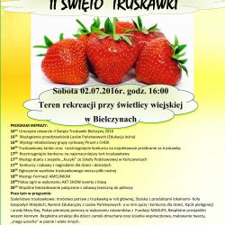 plakat święto truskawki