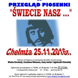 Plakat X Przeglądu Piosenki