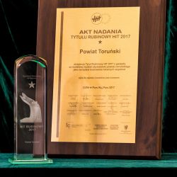Rubinowy HIT dla powiatu toruńskiego