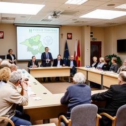 spotkanie robocze władz powiatu z przedstawicielami seniorów