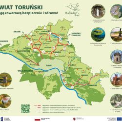 Powiat Toruński - Drogą rowerową bezpiecznie i zdrowo!