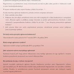 Regulamin konkursu strona 2