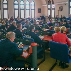 2020 03 14 Posiedzenie Zespołu Zarządzania Kyzysowego dla Miasta Torunia i  Powiatu Toruńskiego (1)