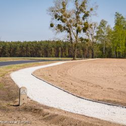 Droga rowerowa Osiek - Mazowsze - odcinek Osiek - Obrowo (30)