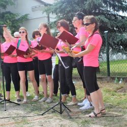 Fot.4. Śpiewamy piosenki The Beatles podczas KAMUS MARATON w Osieku nad Wisłą, 9.06.2018r. fot. archiwum O.G.T.W.