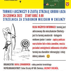 Plakat dotyczący turnieju