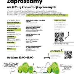 Zaproszenie na konsultacje społeczne