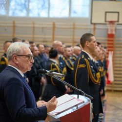 2023-01-04 Pożegnanie ze sztandarem Reszkowski PSP 38