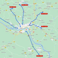 protest rolników mapa 2024