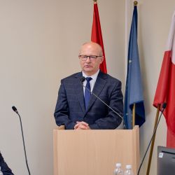 Mirosław Graczyk przemawia
