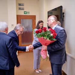 Podziękowania dla ustępującego i nowego Starosty