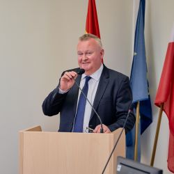Tomasz Zakrzewski nowy Wicestarosta przemawia