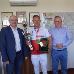 Wspólne zdjęcie z Piotrem Osowskim