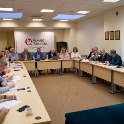 Przedstawiciele gmin, powiatu i miasta Chełmża