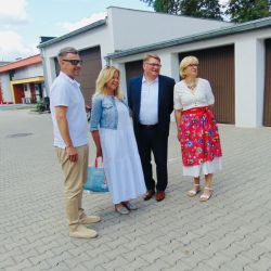 Wspólne zdjęcie z radnym Michałem Ramlau