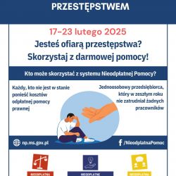E-ulotka - Tydzień pomocy osobom pokrzywdzonym przestępstwem - e-ulotka