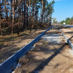 Droga rowerowa Młyniec - Brzezinko 01