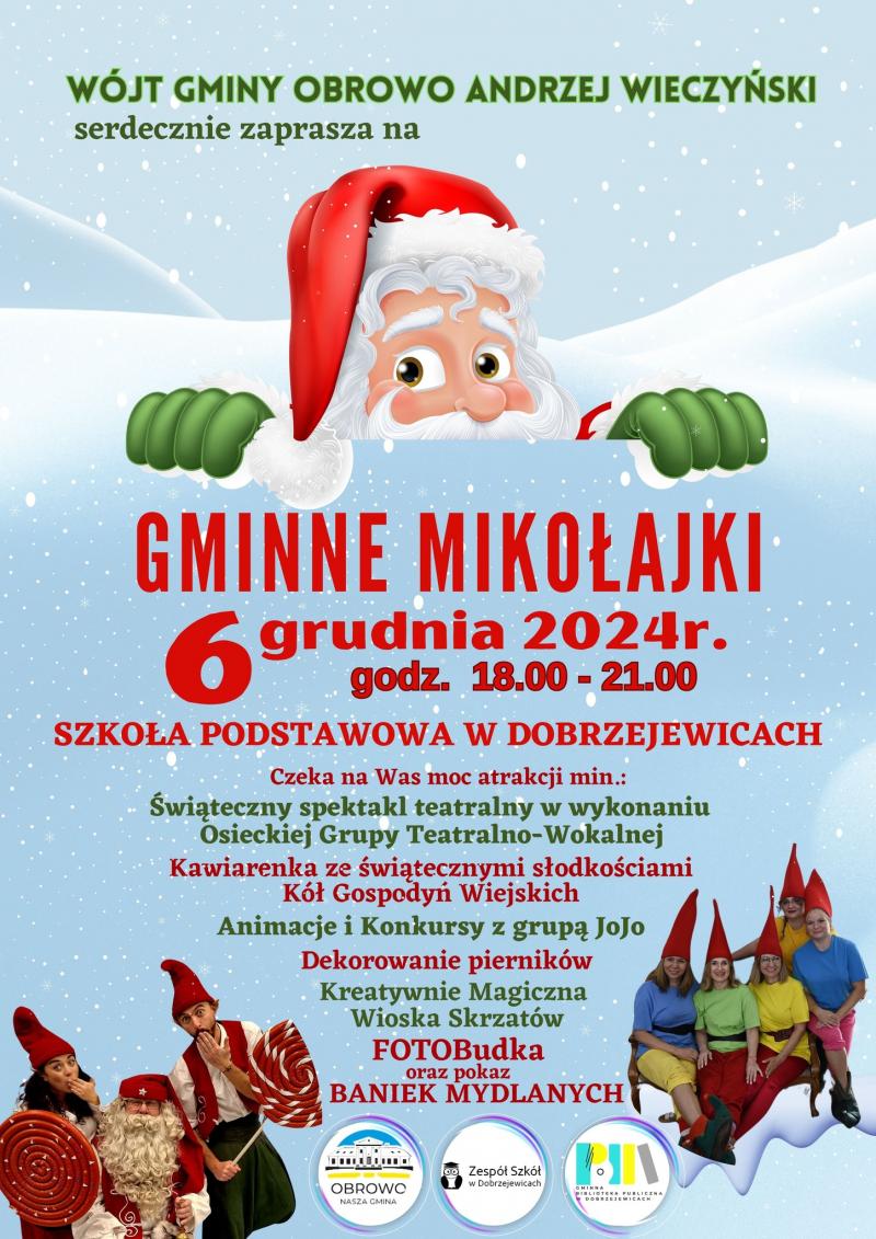 Gminne Mikołajki w Obrowie
