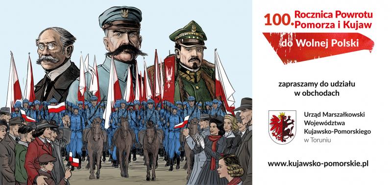 Obchody 100. rocznicy powrotu Pomorza i Kujaw do Wolnej Polski