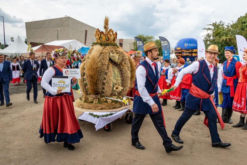 Powiat Toruński na Dożynkach Prezydenckich