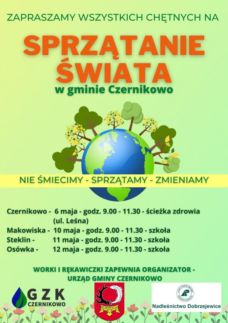 Sprzątanie świata w gminie Czernikowo