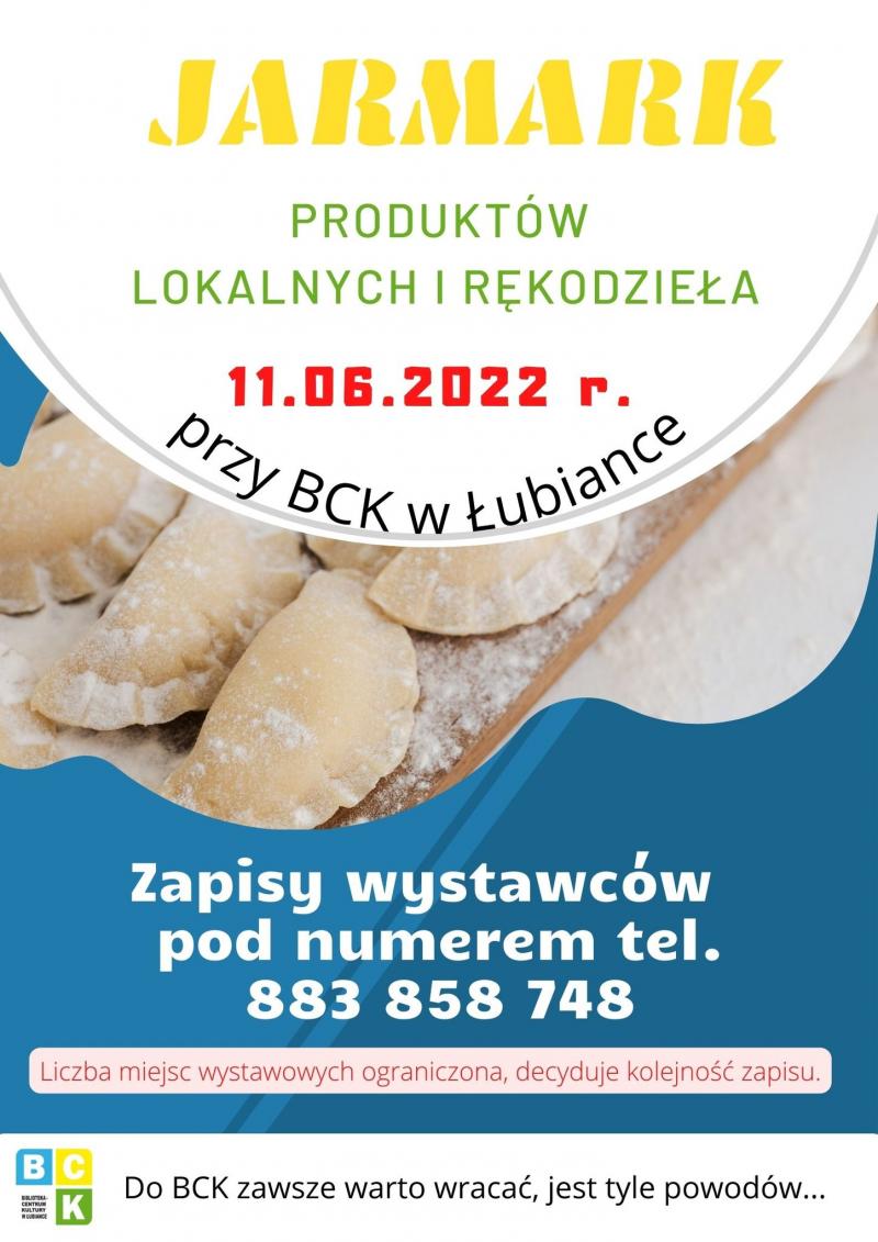 Jarmark produktów lokalnych i rękodzieła - Łubianka