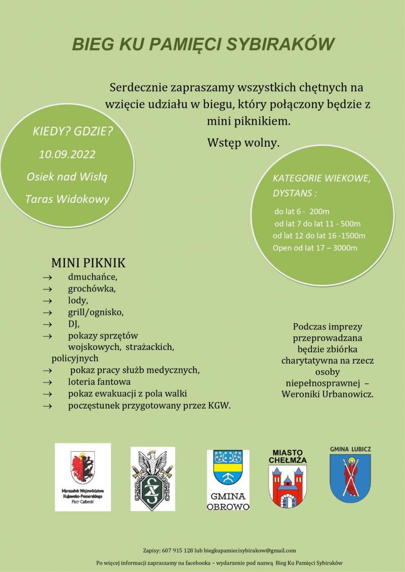 Bieg ku pamięci Sybiraków