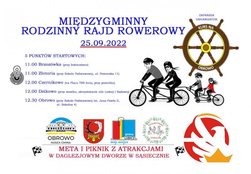 Międzygminny Rodzinny Rajd Rowerowy