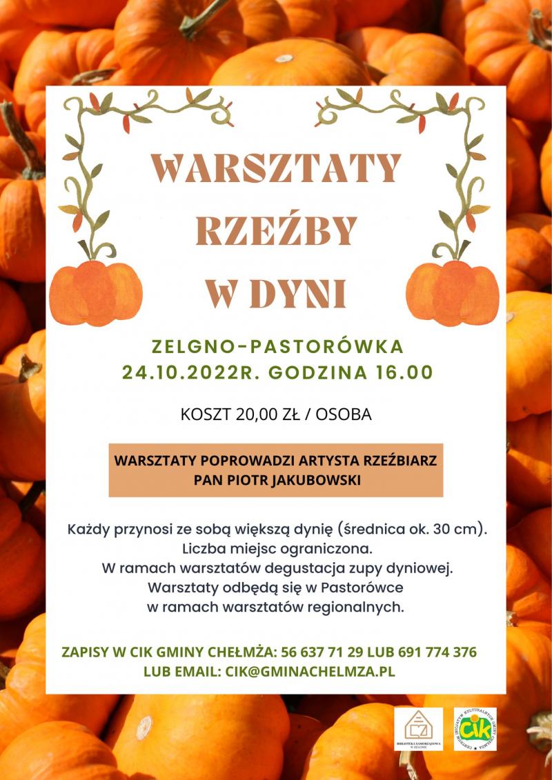 Warsztaty rzeźby w dyni