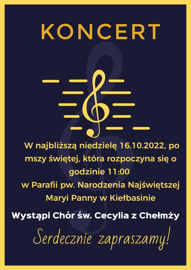 Koncert Chóru Św. Cecylii