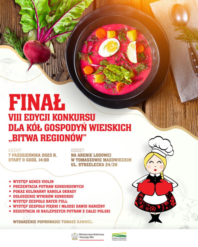 Finał Konkursu Kulinarnego Bitwa Regionów