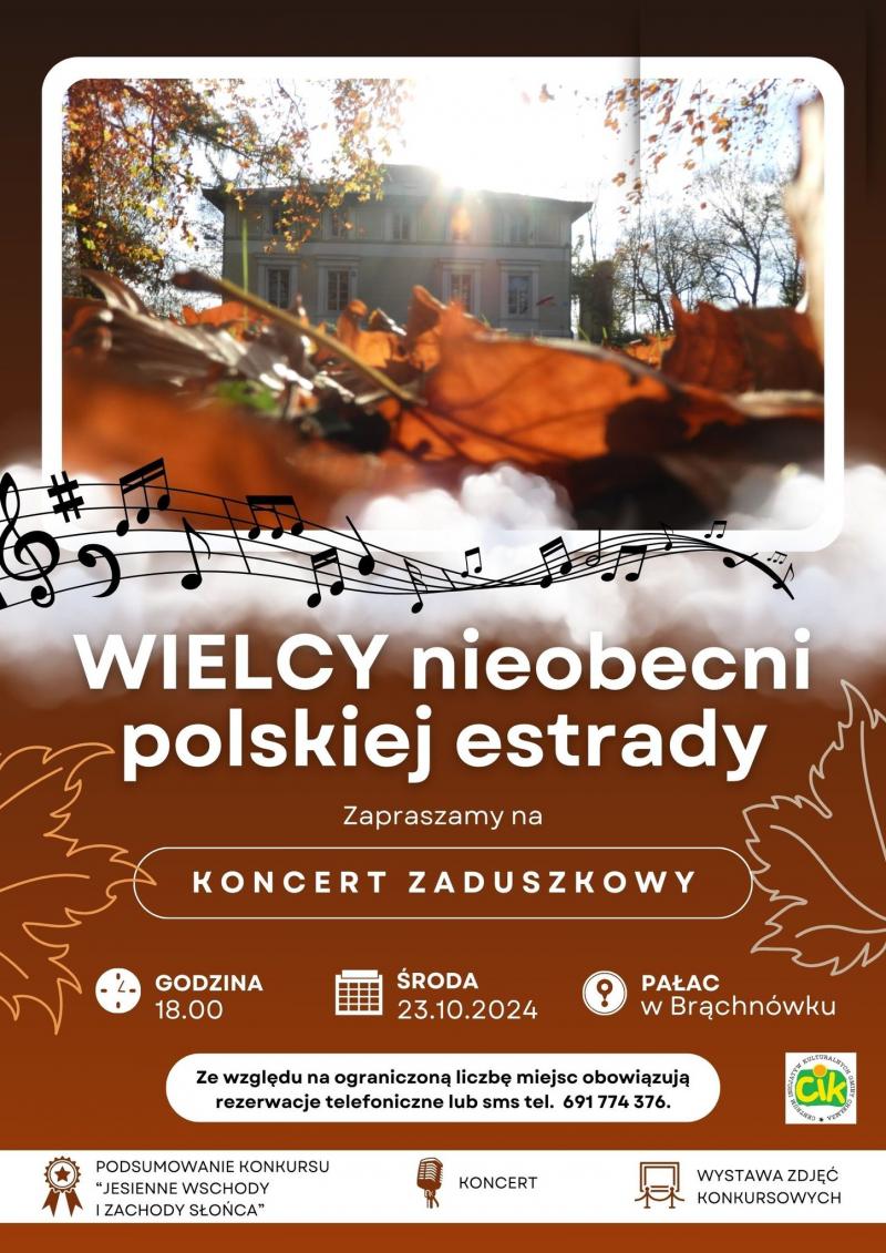 Koncert zaduszkowy w Brąchnówku