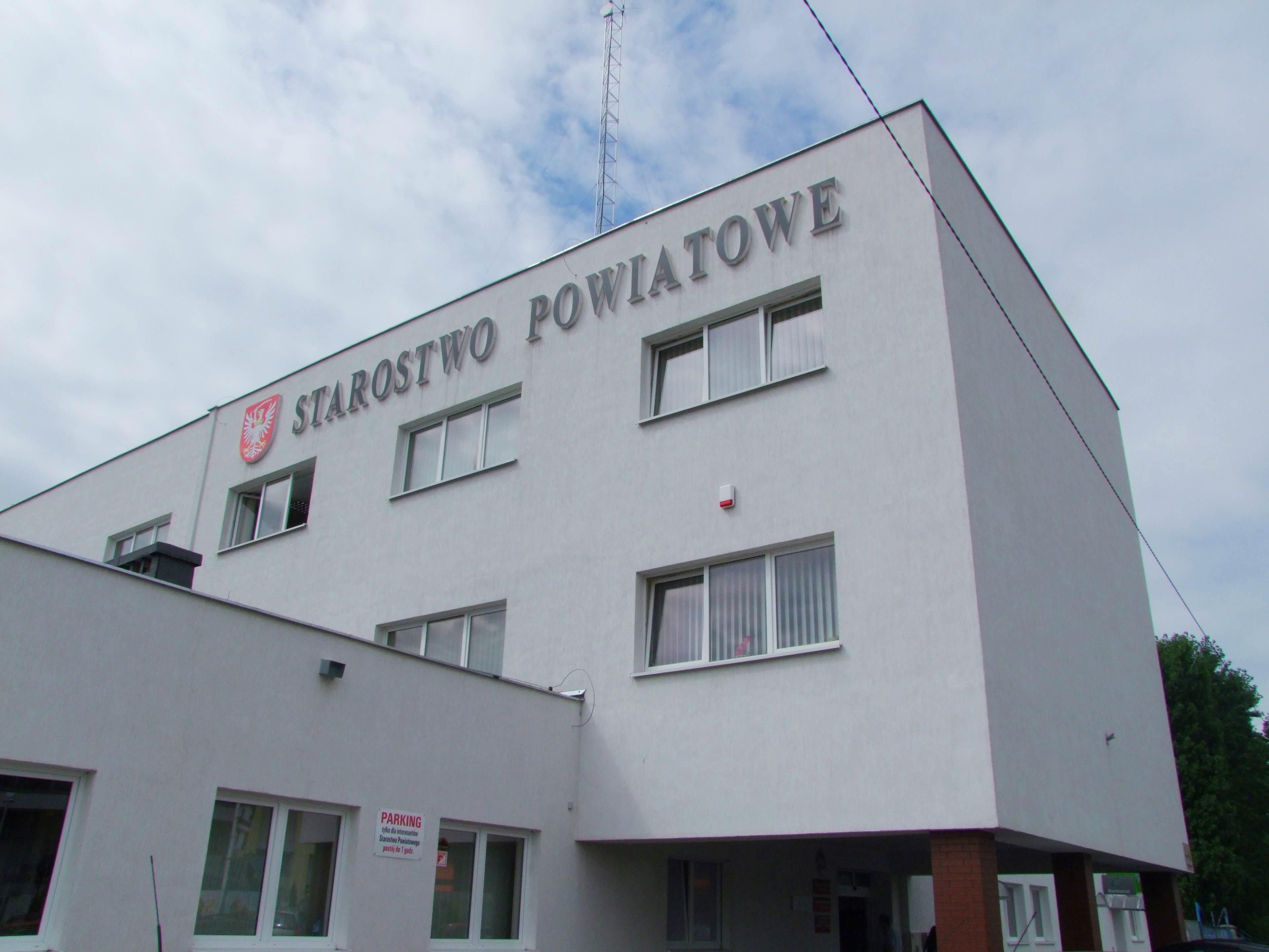 Informacja o godzinach urzędowania starostwa