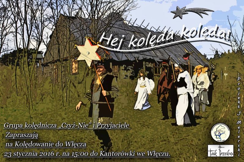 Kolędowanie w chacie we Włęczu