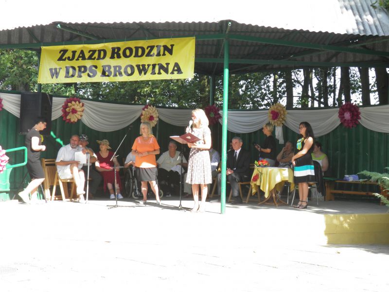 Zjazd Rodzin w DPS w Browinie i biesiada w DPS w Pigży na zakończenie lata