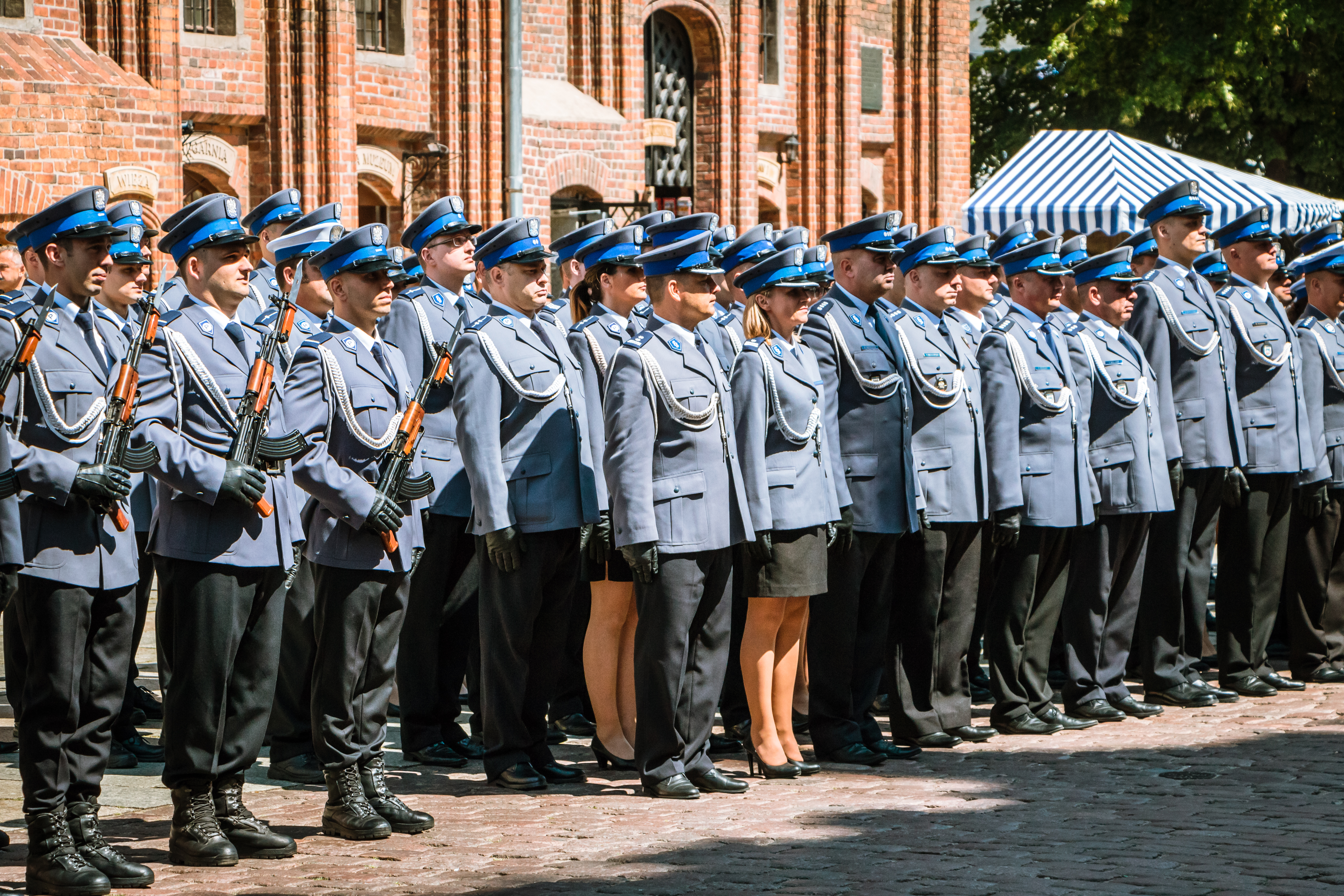 19 lipca policjanci z Torunia i powiatu toruńskiego obchodzili Święto Policji