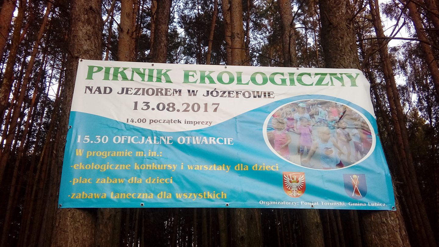 Piknik ekologiczny nad jeziorem w Józefowie
