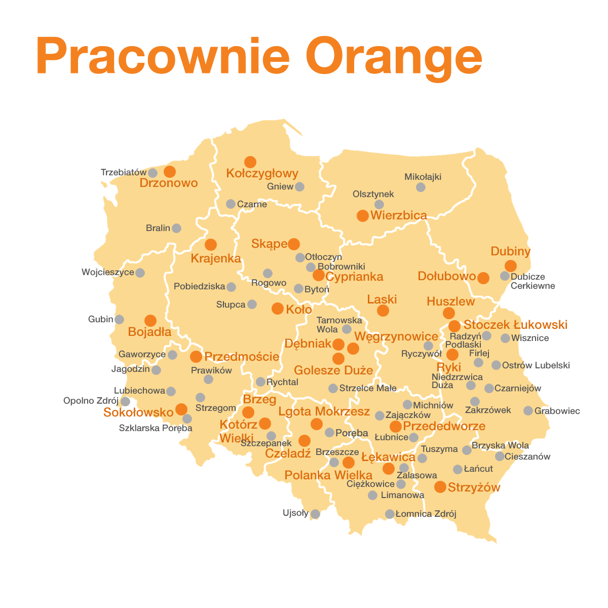 Pracownia Orange w Twojej miejscowości