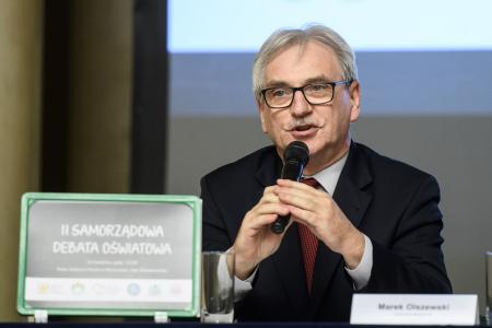 Starosta Olszewski na II Samorządowej Debacie Oświatowej w Warszawie