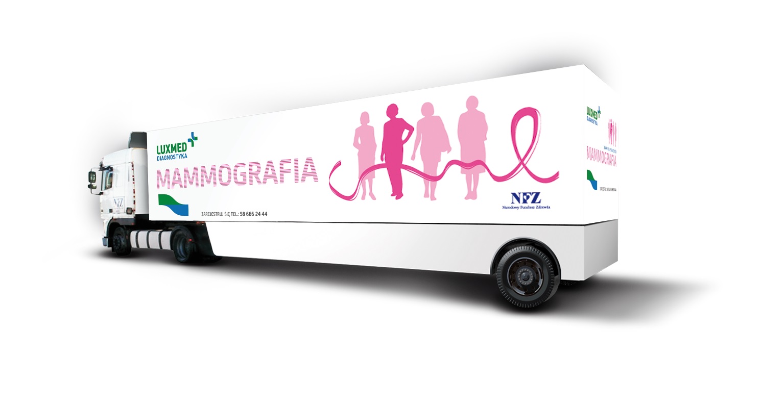 Mobilna pracownia mammograficzna zaprasza na bezpłatne badania