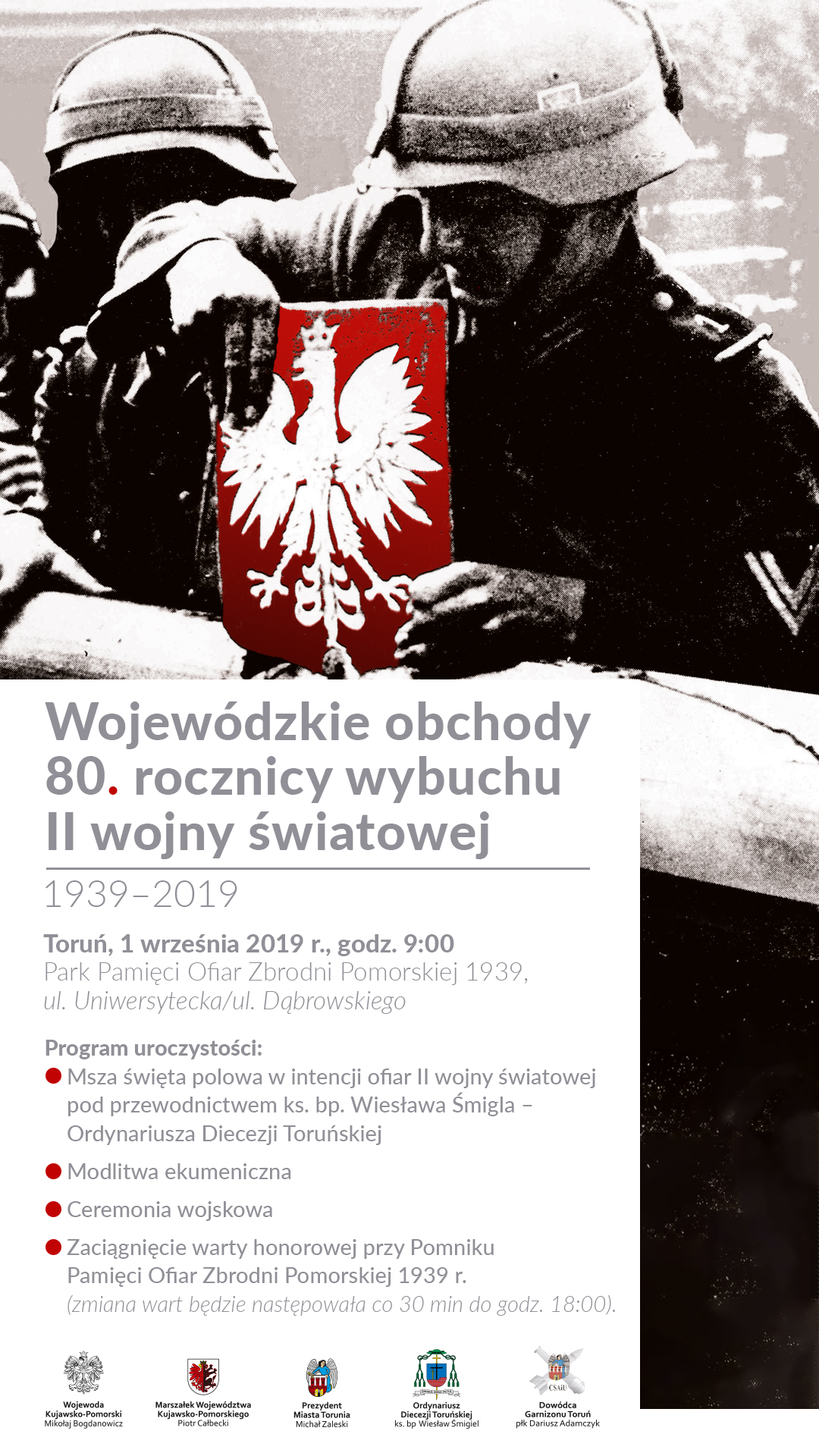 80. rocznica wybuchu II wojny światowej