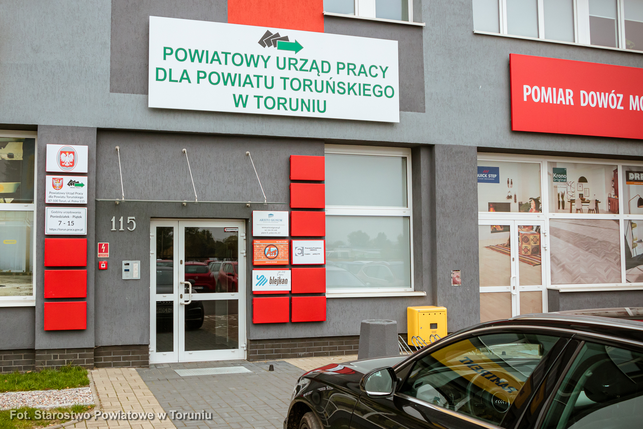 Utrudnienia w obsłudze klientów w PUP dla PT przy ul. Polnej 115 w Toruniu